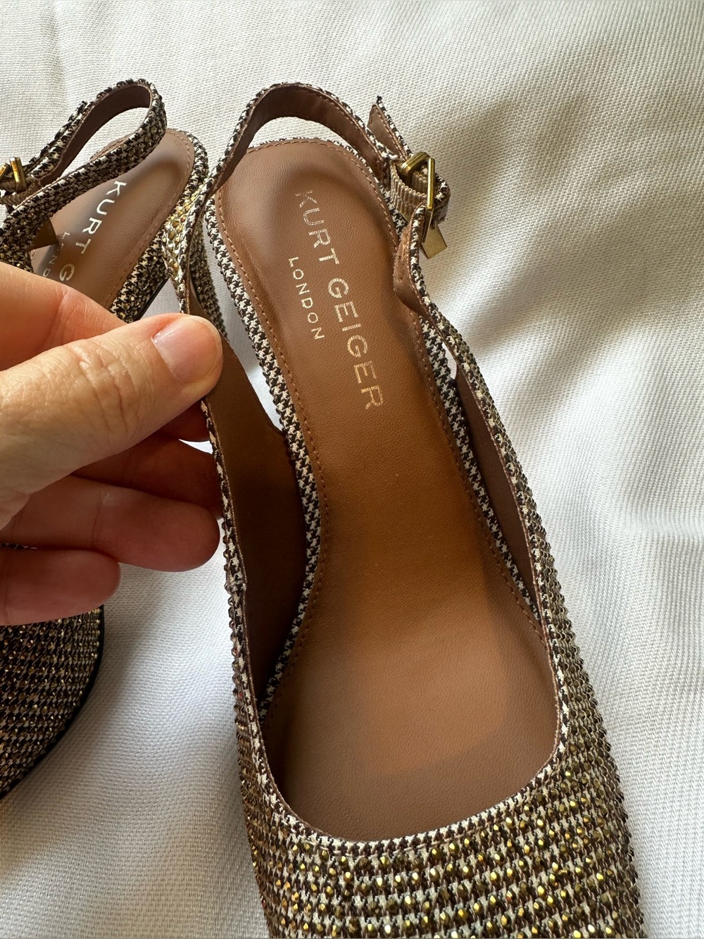 Kurt Geiger London Brixton Slingback Pointed-Toe Pumps - Picture 7 of 17